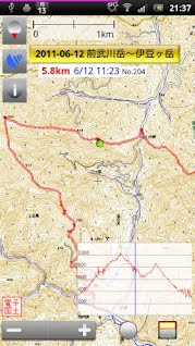 山旅ロガー - 地図ロイド for Android